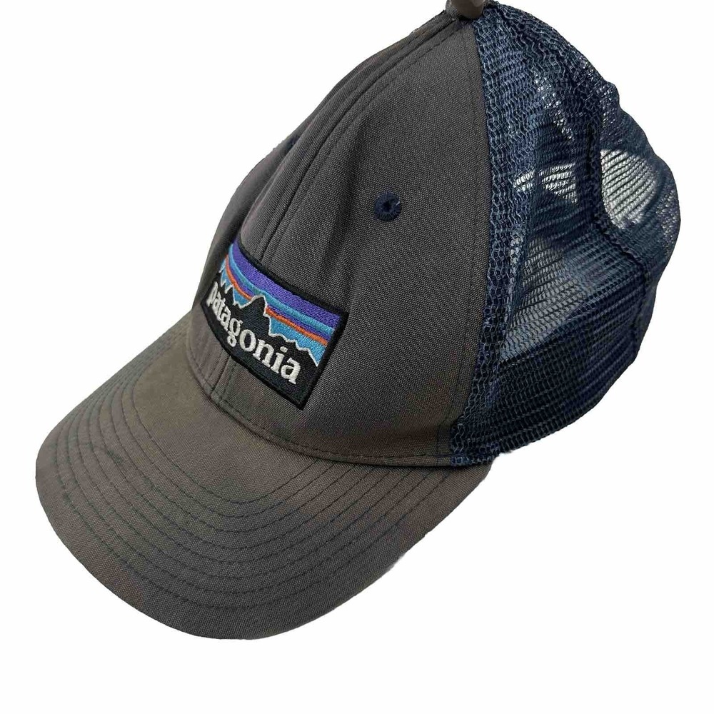 VTG Patagonia Trucker Hat Mesh Back Baseball Hat Snapback Cap Logo Outdoors